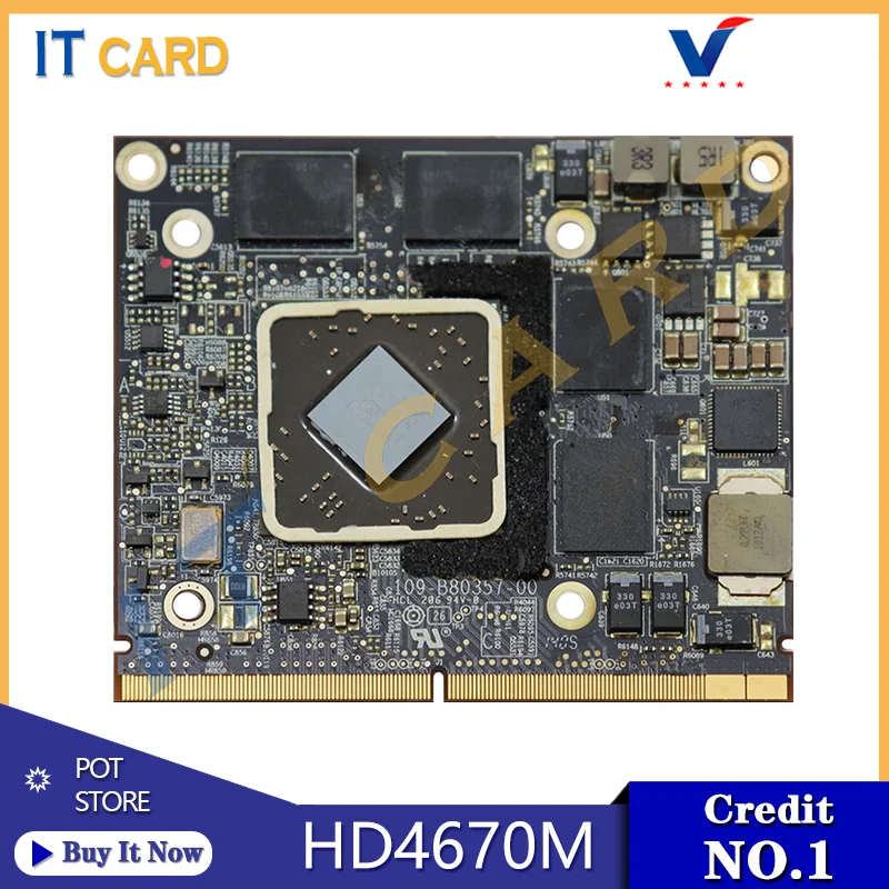 Оригинальная видеокарта Radeon HD4670 HD4670M 256 Мб для Apple iMac 21 &quot27" A1311 A1312 2010 2009 109 B80357 0