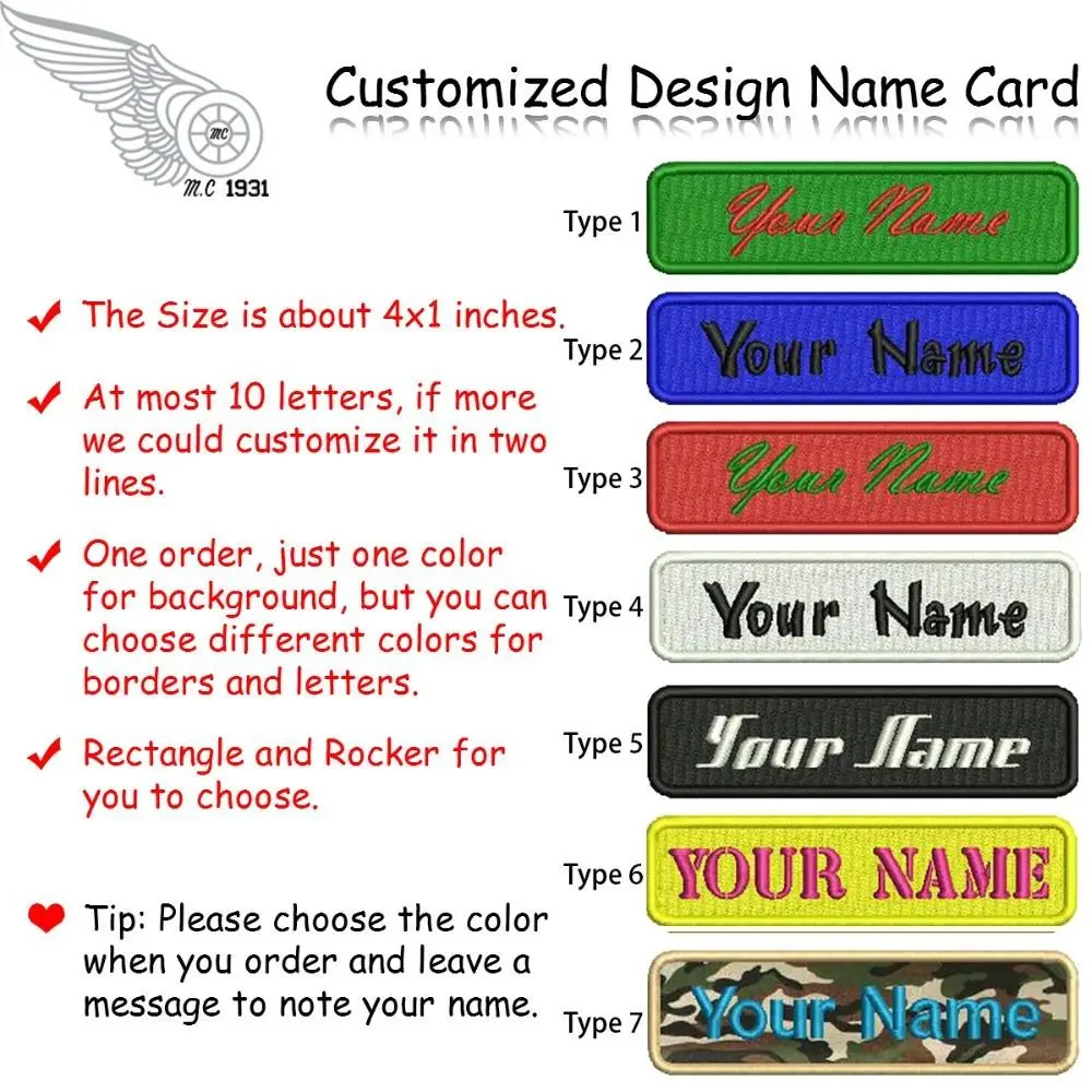 Индивидуальные именные вышитые нашивки Magic Paste Iron on DIY Mini персонализированные