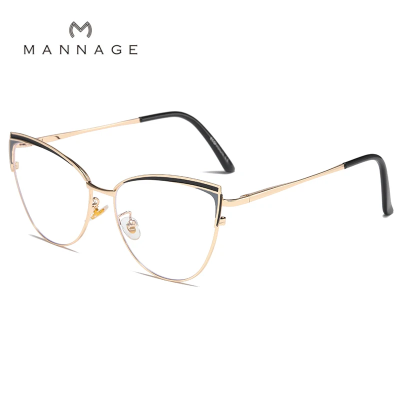 

Anti Blue Ray Computer Glasses Women Cat Eye Glass Men Blue Light Blocking Optical Frames Fashion Eyewear