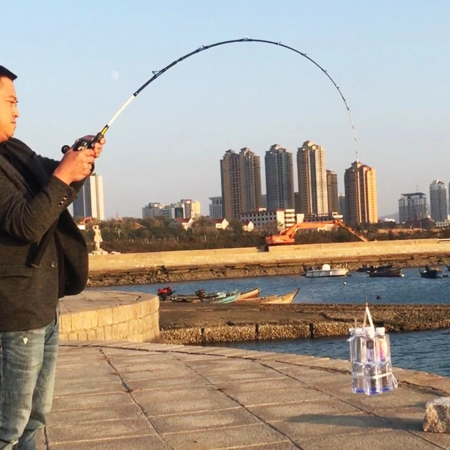 

TOMA Octopus Jigging Spinning Carbon Fishing Rod Baitcasting 1.8m 2.1m 2 Section MH Inshore Sea Boat Jig Fishing Rod Saltwater