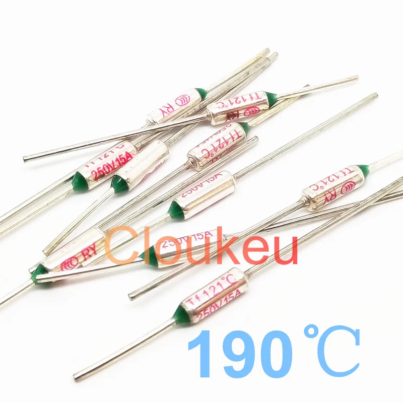 

Металлический температурный предохранитель RY Tf 190C 250V10A 190 градусов Цельсия