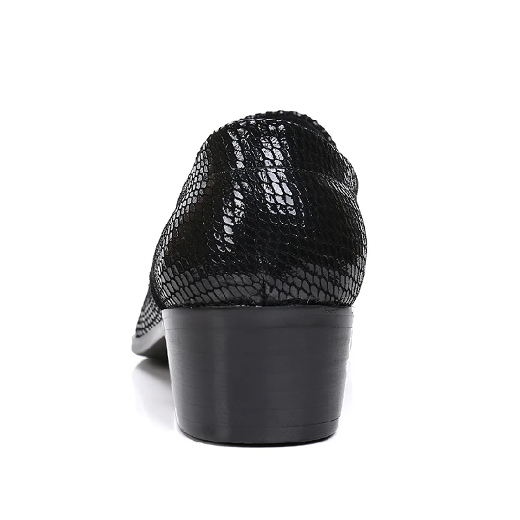 Модные блестящие Мужские модельные туфли Свадебная формальная обувь с острым