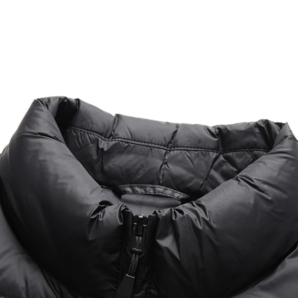 Winter New Men Black Jacket Coat Windproof Windbreaker Men Warm Loose Down Casual Padded Jacket Parka Men Thicken Overcoat