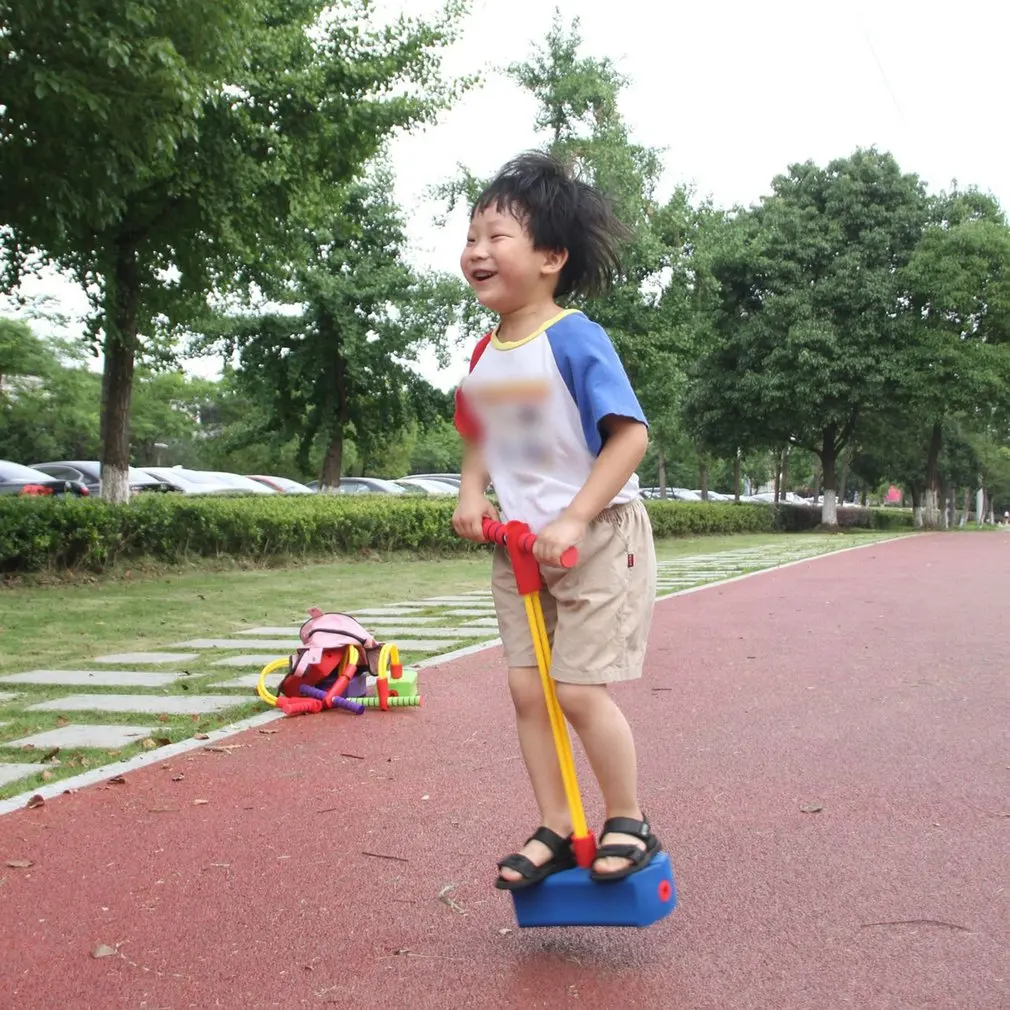 

Foam Pogo Stick Jumper For Kids Indoor Outdoor Fun Sports Fitness Toddler Boys Girls Children Games Sensory Toys Giochi Bambini