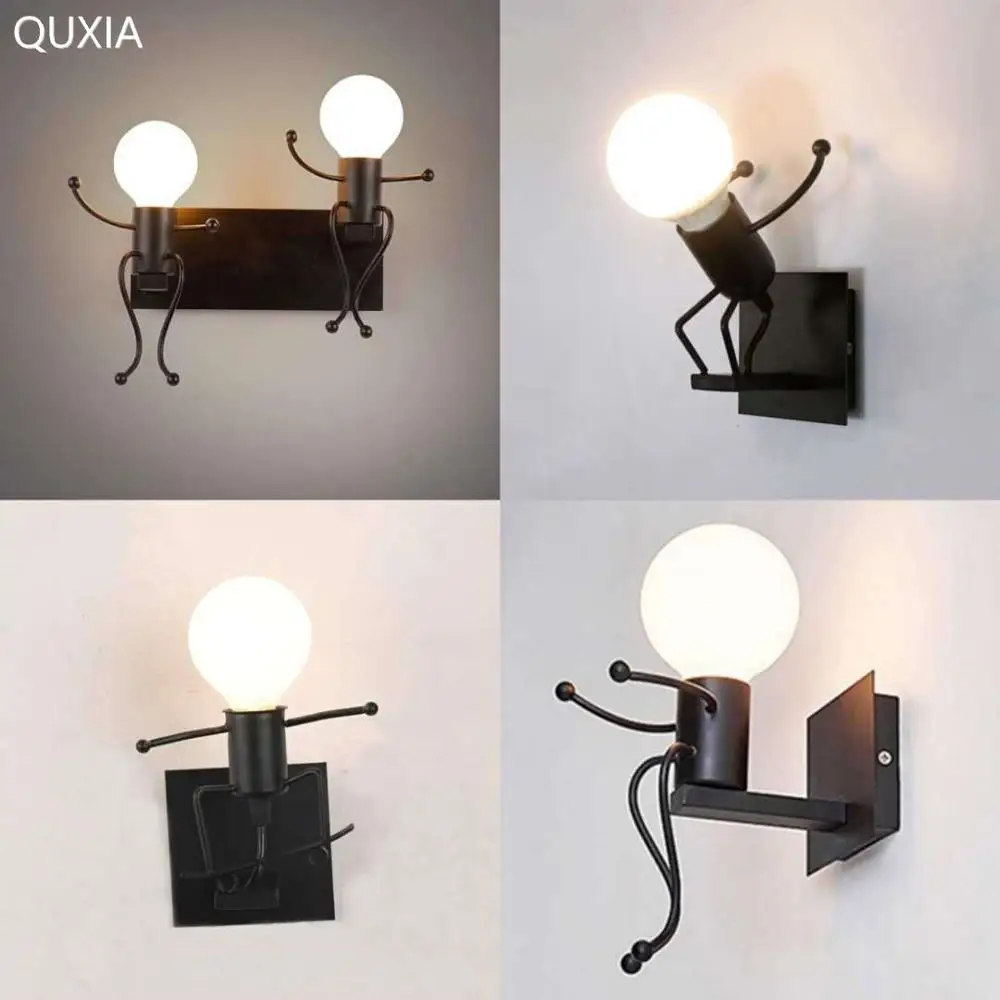 Креативная светодиодная настенная лампа подвесной светильник для дома детской