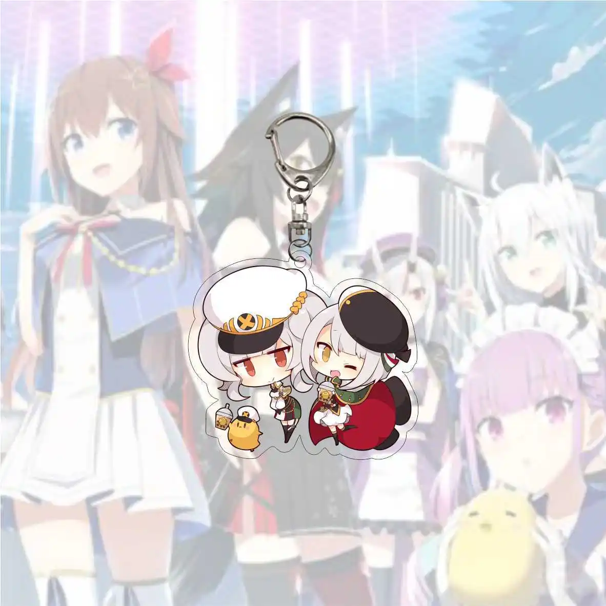 Брелок для ключей в стиле поп-игры Азур Лейн | Украшения и аксессуары