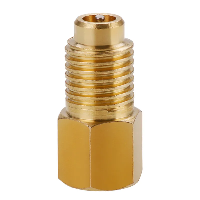2Pcs R12 R22 to R134a Adapters Refrigerant Pump Port Connection 1/4&quot Flare Female 1/2&quot ACME Male Refrigeration | Автомобили и