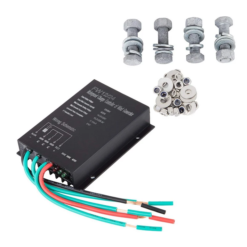 Ветряные турбины 600 Вт 24 В генератор с контроллером фонарь вертикальный 5