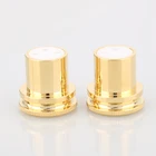 HI End шумоизоляционная пробка позолоченная медная пробка XLR s XLR Защитная крышка 3pin XLR Женская шумоизоляционная крышка s