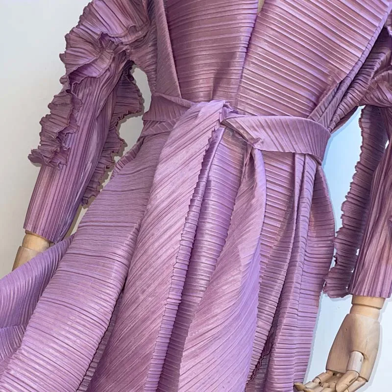 

2021 Woman Beach Style Over Long Length V Collar Dress Women Mid Sleeve Elastic Knit Embroidery Print Bohemian Summer Fashion