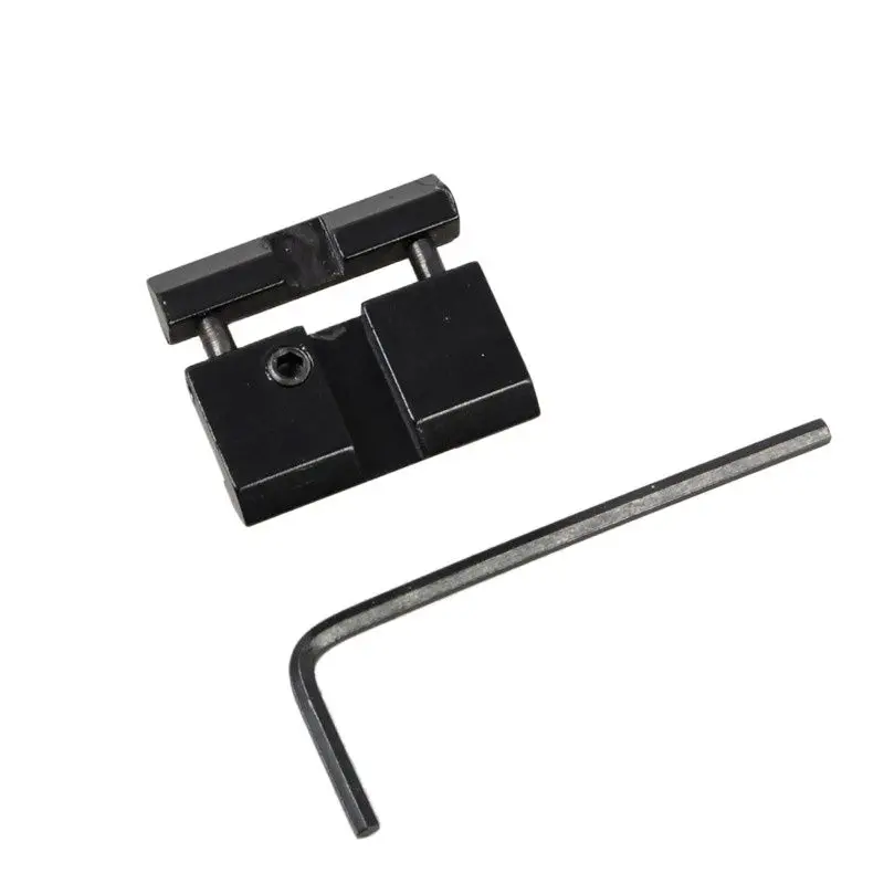 

11mm to 22mm Adapter Hunting Scope Mounts Accessory Military Dovetail to Weaver Picatinny Adapter Snap In Rail Adapter