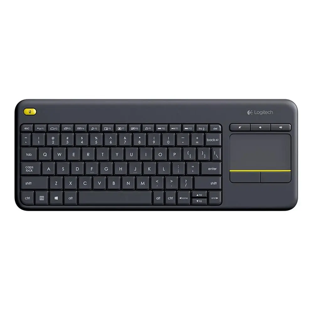 Logitech K400 Plus беспроводная сенсорная клавиатура с тачпадом для ПК ноутбука Android Smart TV