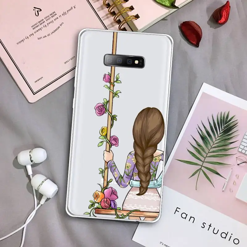 

Girlfriends Girls Bff Best Friends Forever Phone Case Transparent For Samsung Galaxy A 71 21s S note 8 9 10 plus 20 ultra