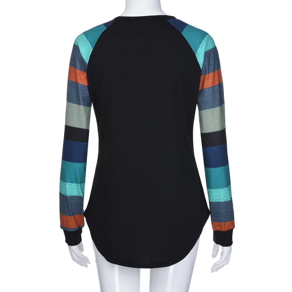 

Fashion Women Long Sleeve Top Blouse high quality Stripe Casual Top Shirt Ladies Loose Cotton Ladies Tops And Blouses 2020