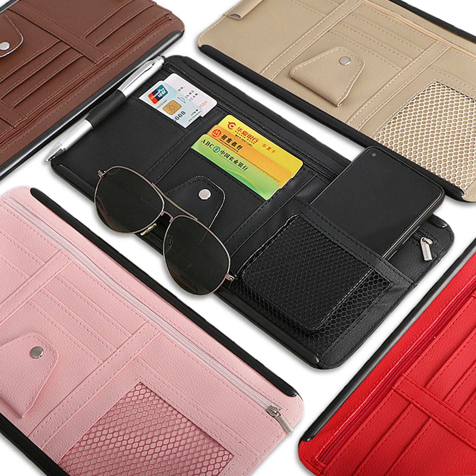 1 шт. автомобильная сумка для хранения зонтика Автомобильный держатель карт