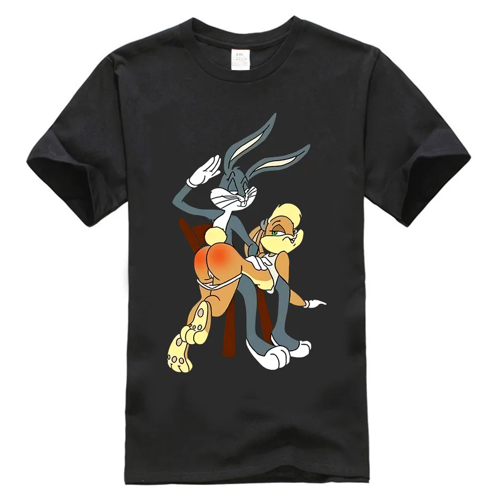 Забавная футболка с 3D рисунком Lola Bugs Bunny Looney ttes модная свободного размера для