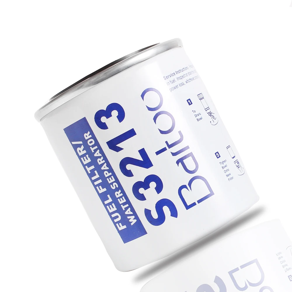 Топливный водяной сепаратор Универсальная замена белый элемент масляного