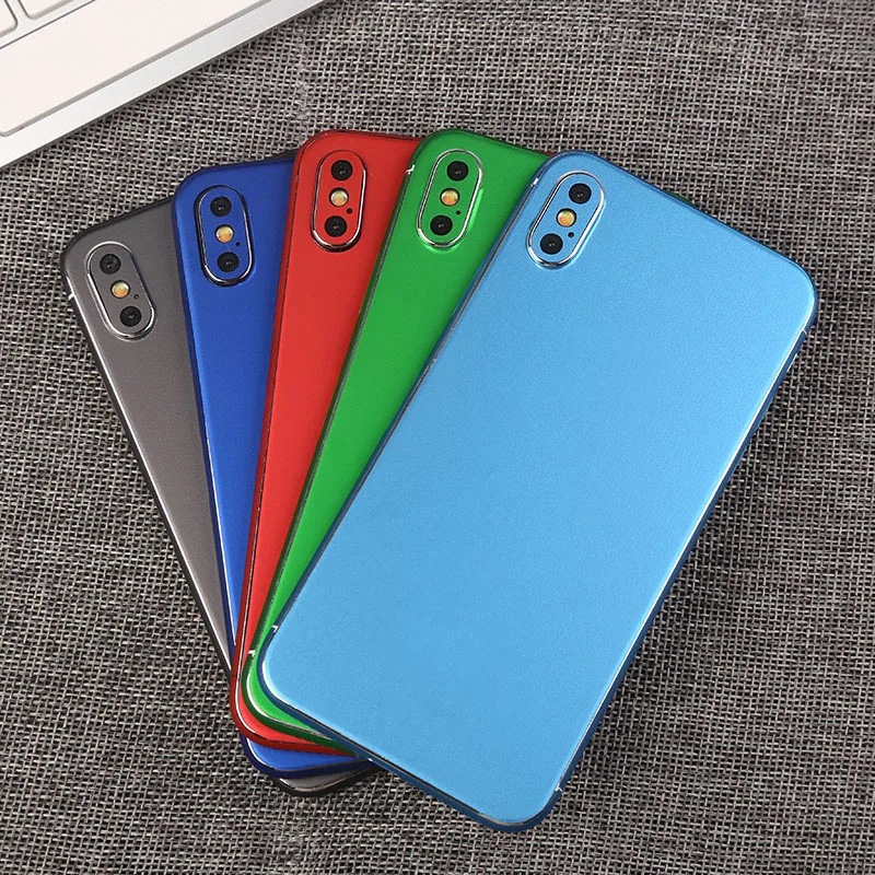 Роскошные яркие наклейки на мобильный телефон для iPhone 7 6 S 8 Plus 5 задняя защитная