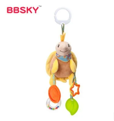 

2020 New Cartoon Baby Toys Bed Stroller Baby Mobile Hanging Rattles Newborn Plush Toy Baby Toys 0-12 Months Toys for Baby
