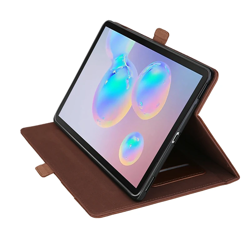 Многофункциональный кожаный чехол с двойной подставкой для Samsung Galaxy Tab S6 10 5 T860