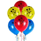 1020 шт.лот воздушные шары Минни Микки Маус украшения для дня рождения шарик для будущей мамы девочки Детские воздушные шары Декор