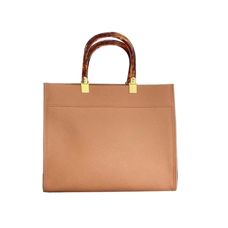 

Classic Shopping Tote Bag Brand Luxury Designer Women's Bag Acrylic Hand Holder Handbag Large Decor Crossbody Bag