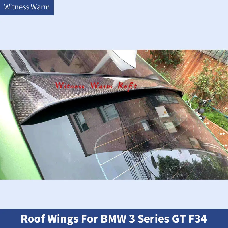 F34 заднее крыло из углеродного волокна спойлер крыша верхние крылья для Bmw 3 серии