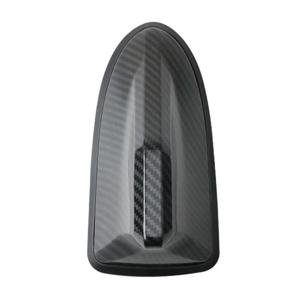 

Black Carbon Fiber Fin Antenna For Car Roof Radio AM/FM Signal 160*75*60mm Vehicle Universal Exterior Accessories Auto
