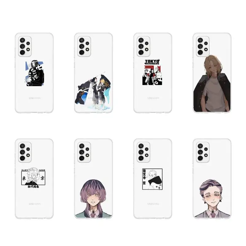

Anime Tokyo Revengers Martial Arts Phone Case Transparent For Samsung Galaxy A S Note 9 10 51 50 71 70 80 20 21 30s ultra plus