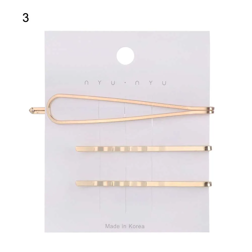 style 3 20 шт./лот, 4 цвета, u-образная Шпилька, заколки невидимки для волос, металлическая заколка для волос, женские Инструменты для укладки волос, аксессуары, плетеный инструмент для волос - Цвет: style 3