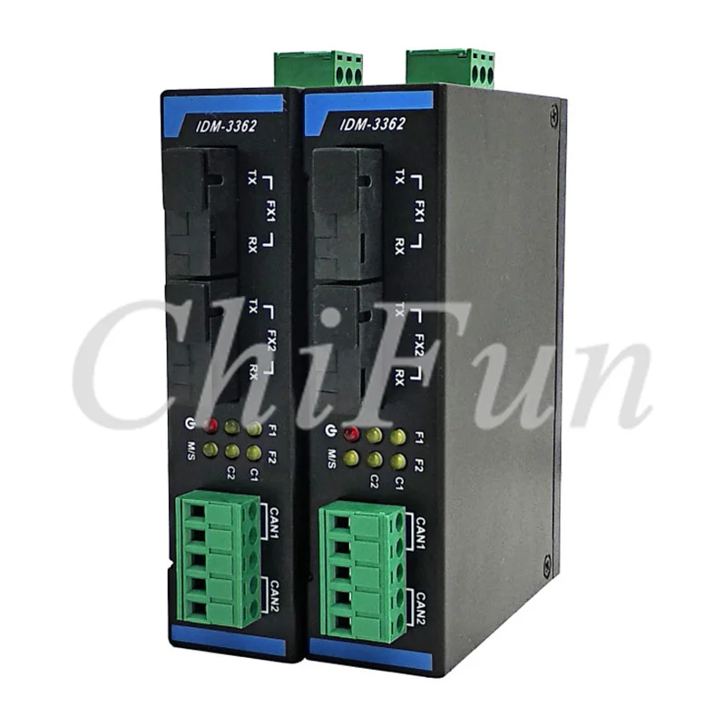 IDM-3362-SC промышленный самозаживляющий кольцевой сетевой Оптический Терминал CAN BUS