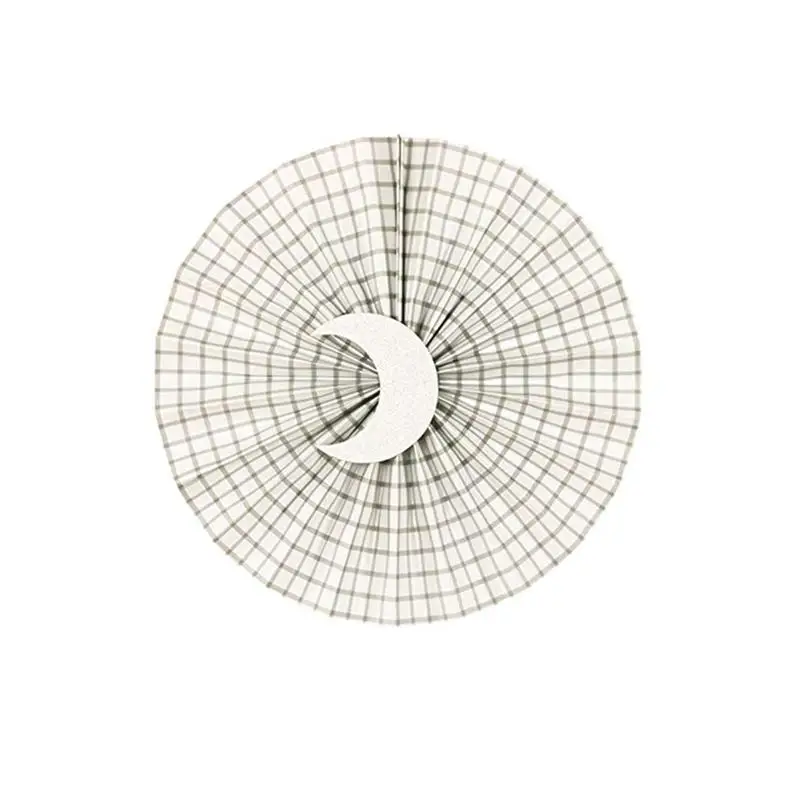 Новый Eid Мубарак баннер тематические праздничные бумажные оригами цветочный