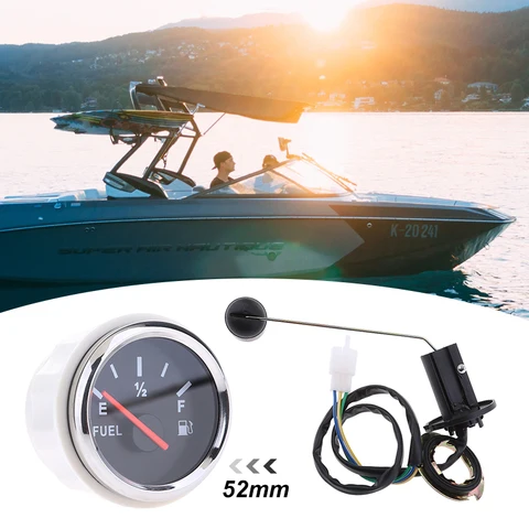 Автомобильный измеритель уровня топлива, 12 В, 2 дюйма/52 мм, IP67 - изображение