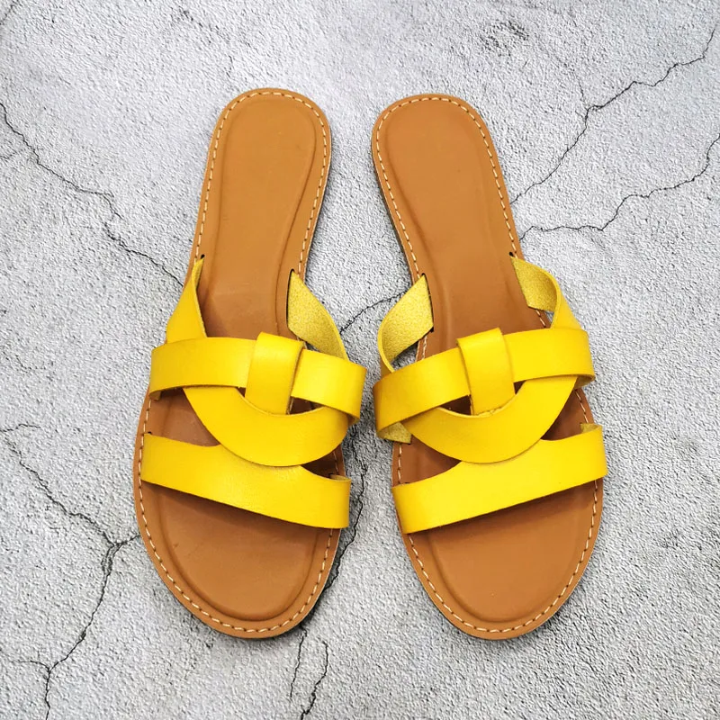 Новинка 2020 комфортные мягкие кожаные женские сандалии летняя женская обувь для