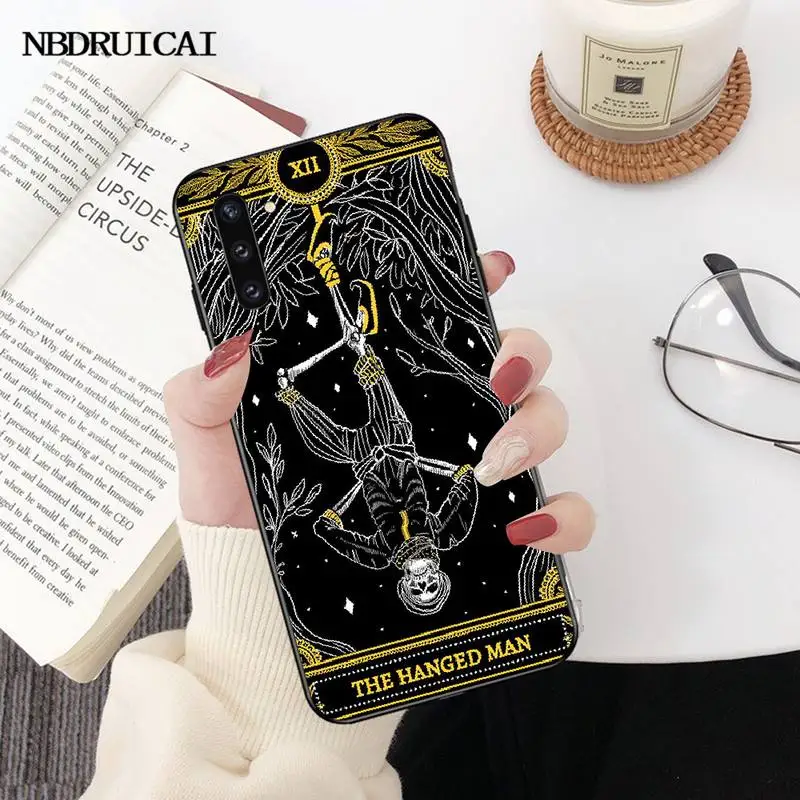 Чехол для телефона PENGHUWAN Death Tarot черный мягкий чехол Samsung Note 3 4 5 7 8 9 10 pro M10 20 30 |