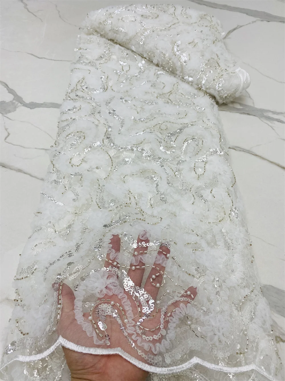 Черная африканская кружевная ткань 2021 высокое качество пайетки французская