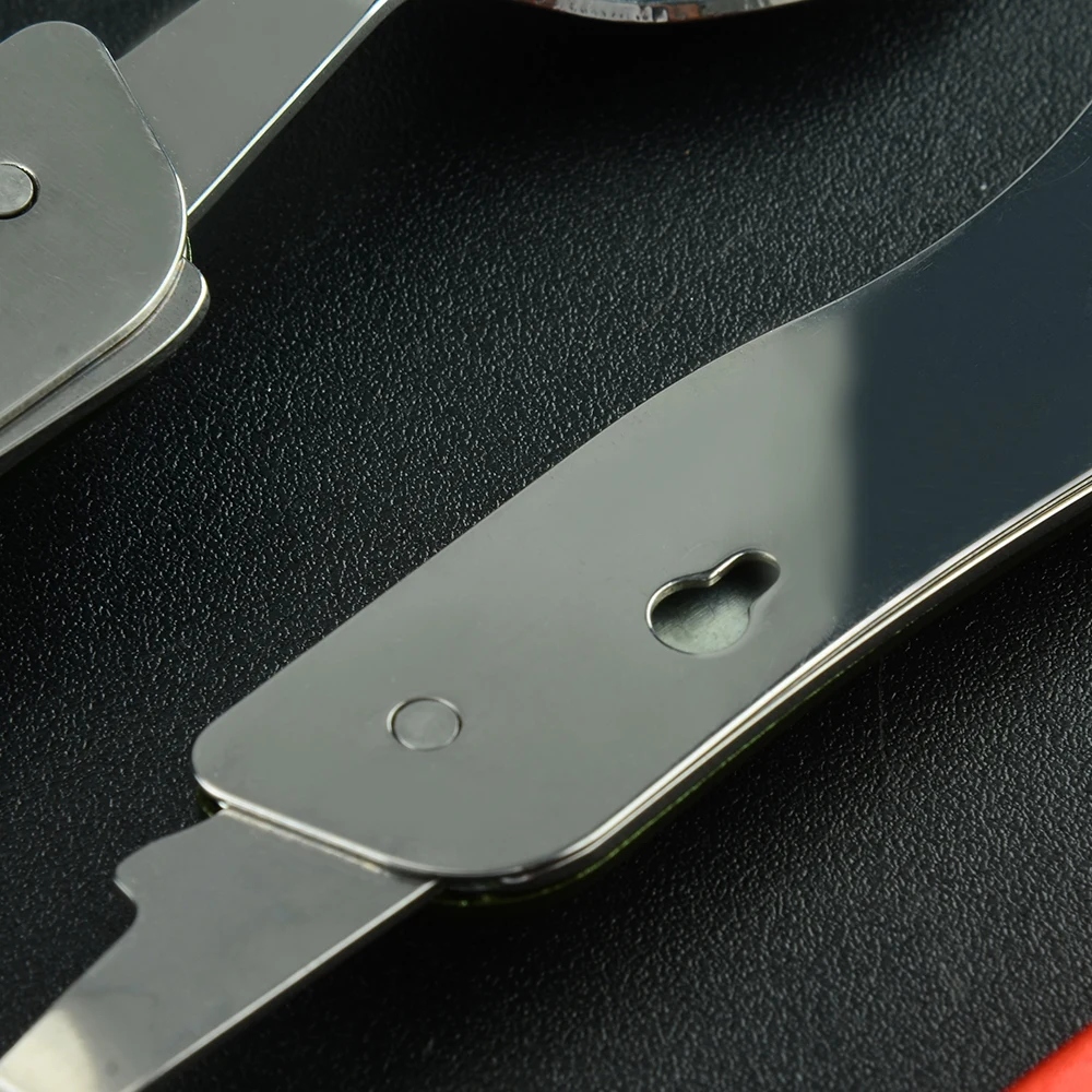 Складные столовые приборы 4 в 1 для путешествий кемпинга походов нож из