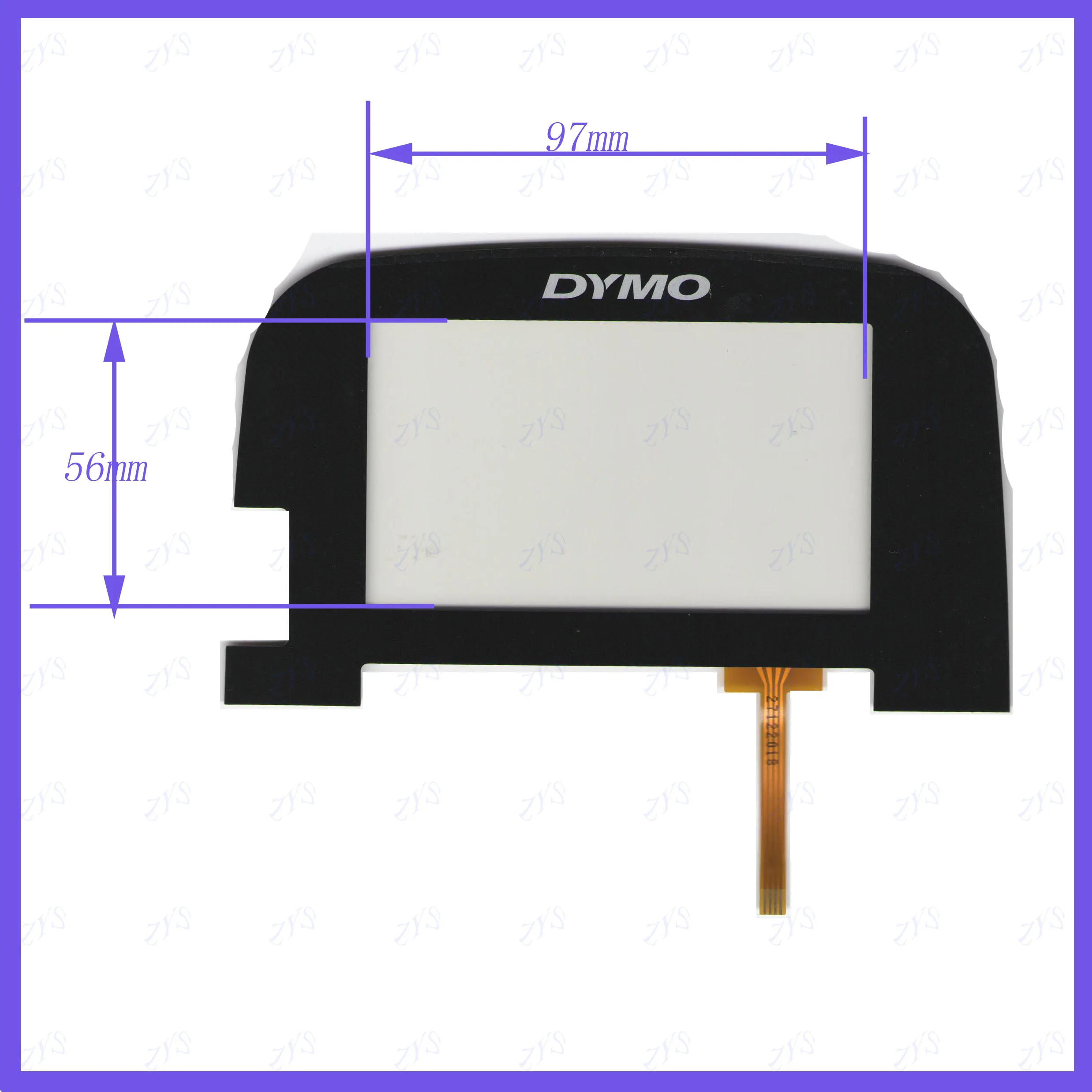 ZhiYuSun для DYMO KDT3316 4 проводной резистивный сенсорный экран панель дигитайзер это