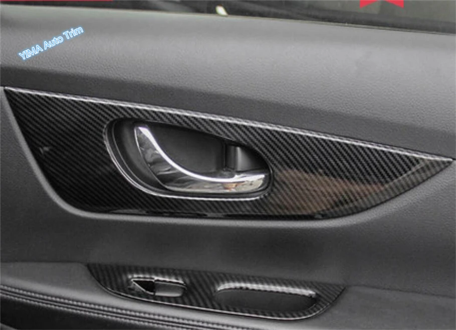 

Lapetus Car Styling Inner Door Handle Bowl Cover Trim For Nissan Rogue T32 / X-Trail 2014 2015 2016 2017 2018 2019 2020 / ABS