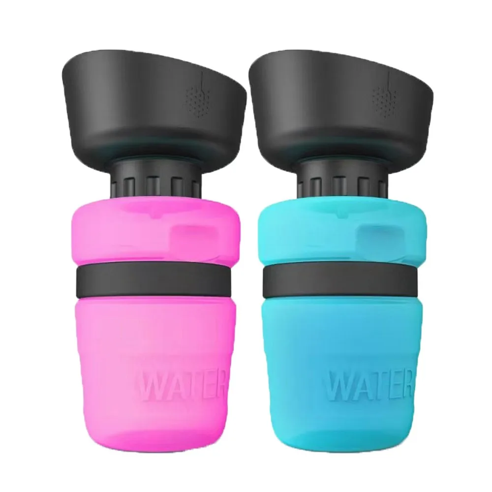

1pc 520ml Pet Outdoor Drinking Bottle Portable Dog Drinking Water Container Dog Travel Bottle Drinker Dog Walking Supplies#W