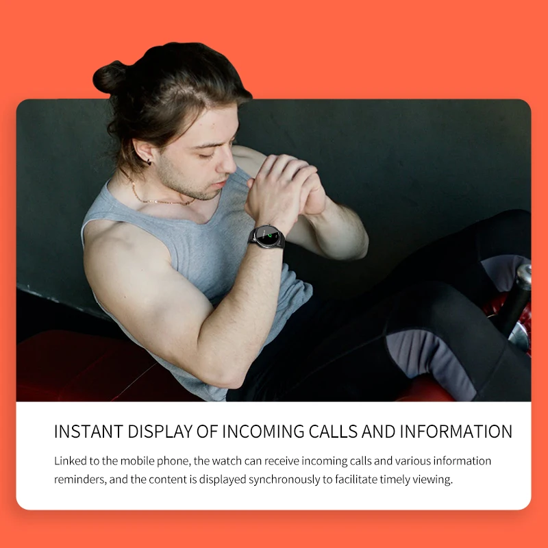 

Smart Watch Men Women Waterproof Sleep Monitor Call Reminder Fitness Heart Rate Tracker Smartwatch