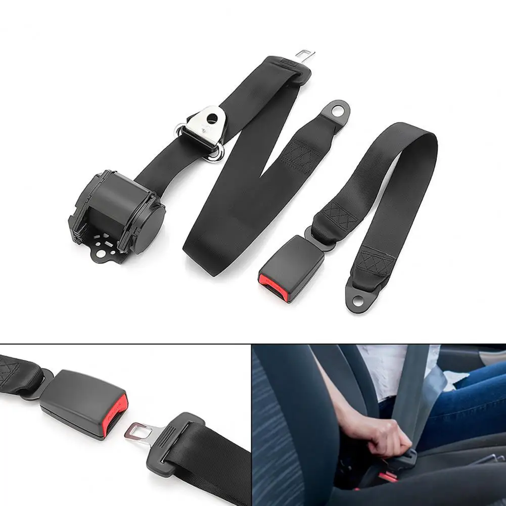 

Seat Belt Protective Adjustable Polyester Quick Release Safety Strap Extender 629441 for Jeep for Wrangler 1982-1995