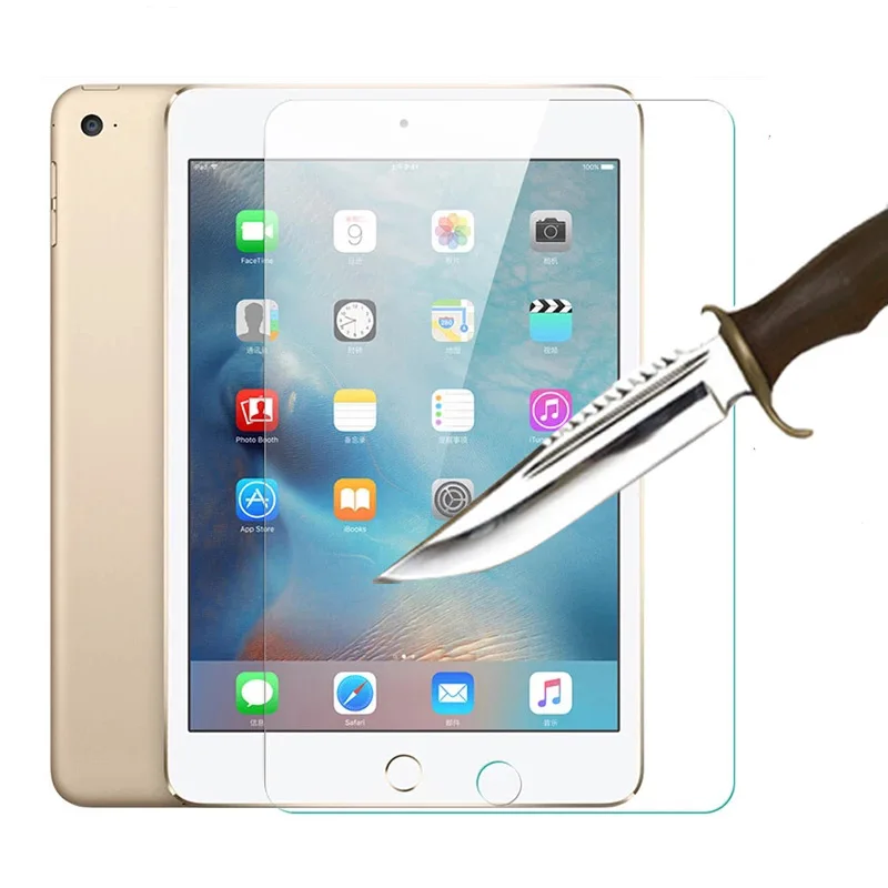 Пленка из закаленного стекла для iPad Air 1 2 2013 2014 9 7 полное покрытие Защита экрана Apple