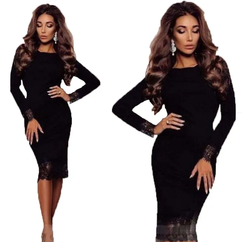 Женское элегантное мини платье 2019 весна осень с длинным рукавом сексуальные