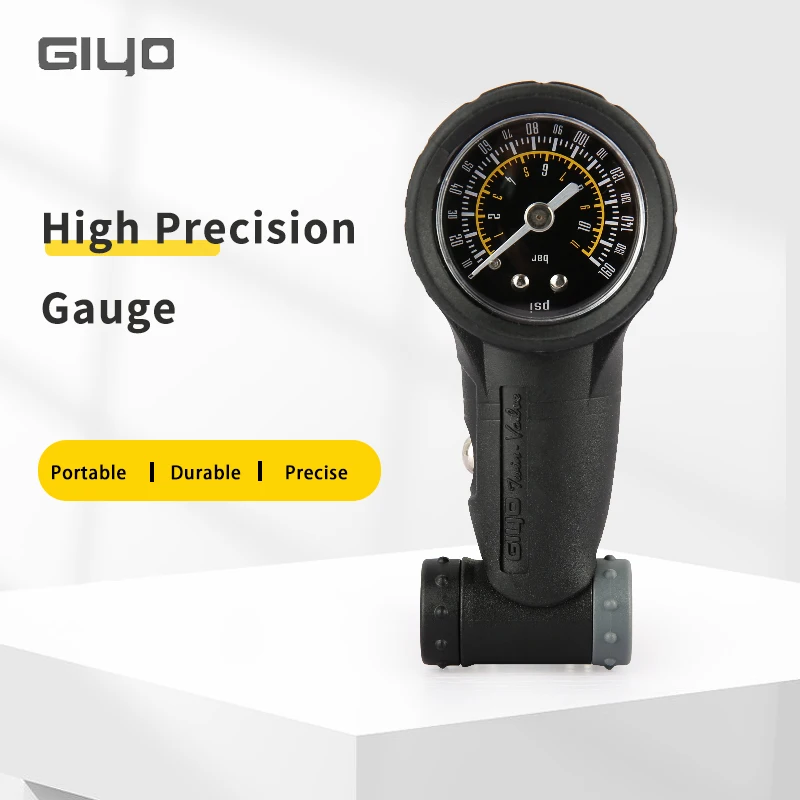 Шинный манометр GIYO Schrader/Presta клапаны Воздушный 160 PSI профессиональный барометр