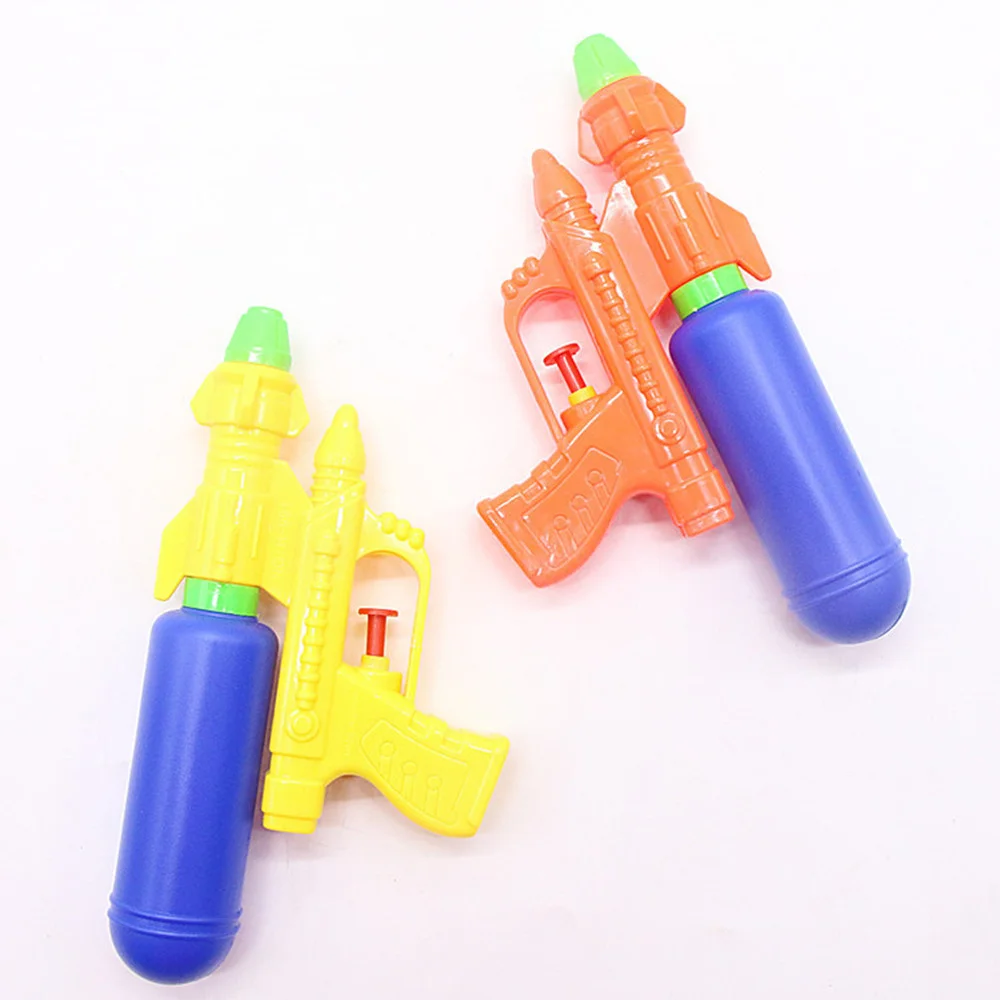 

2 Pcs Water Toys Beach Toys Double Barreled Water Shooters Kids (Random Color)