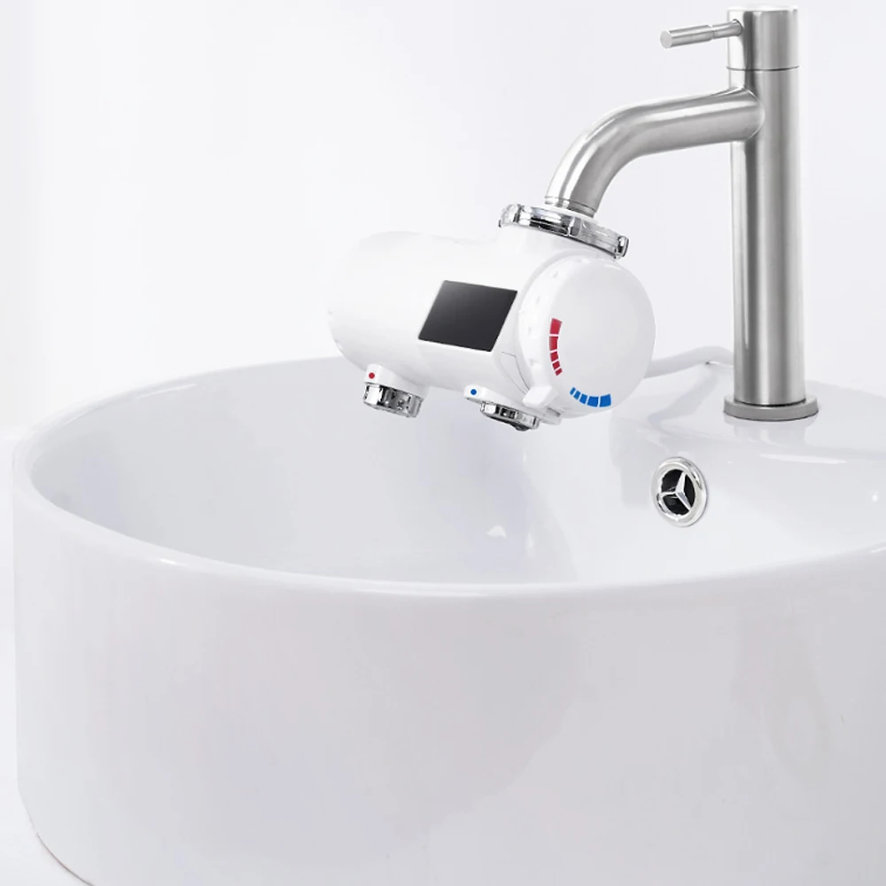 xiaoda electric instant water heater faucet tap kitchen faucet heater temperature cold warm adjustable faucet smart home free global shipping