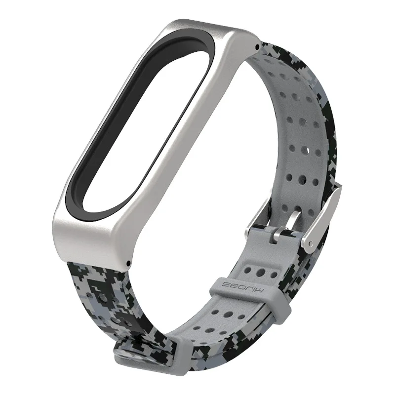 Силиконовый ремешок Mijobs для Xiaomi mi Band 3 браслета Mi Смарт часы 3|Смарт-аксессуары| |