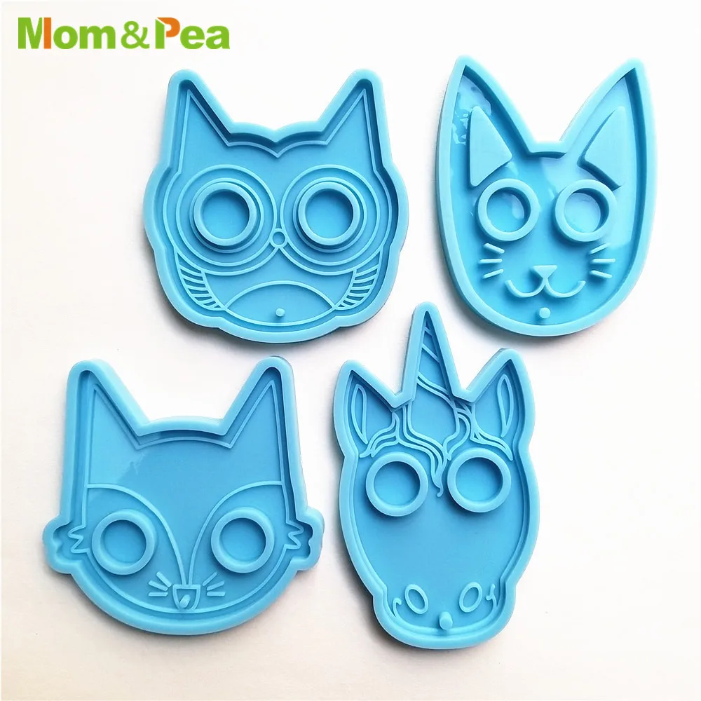 

YS8025 Cat Shaped Silicone Mold For Key Chains Phone Ornamental Decoration Fondant Mould Resin Epoxy DIY Tools