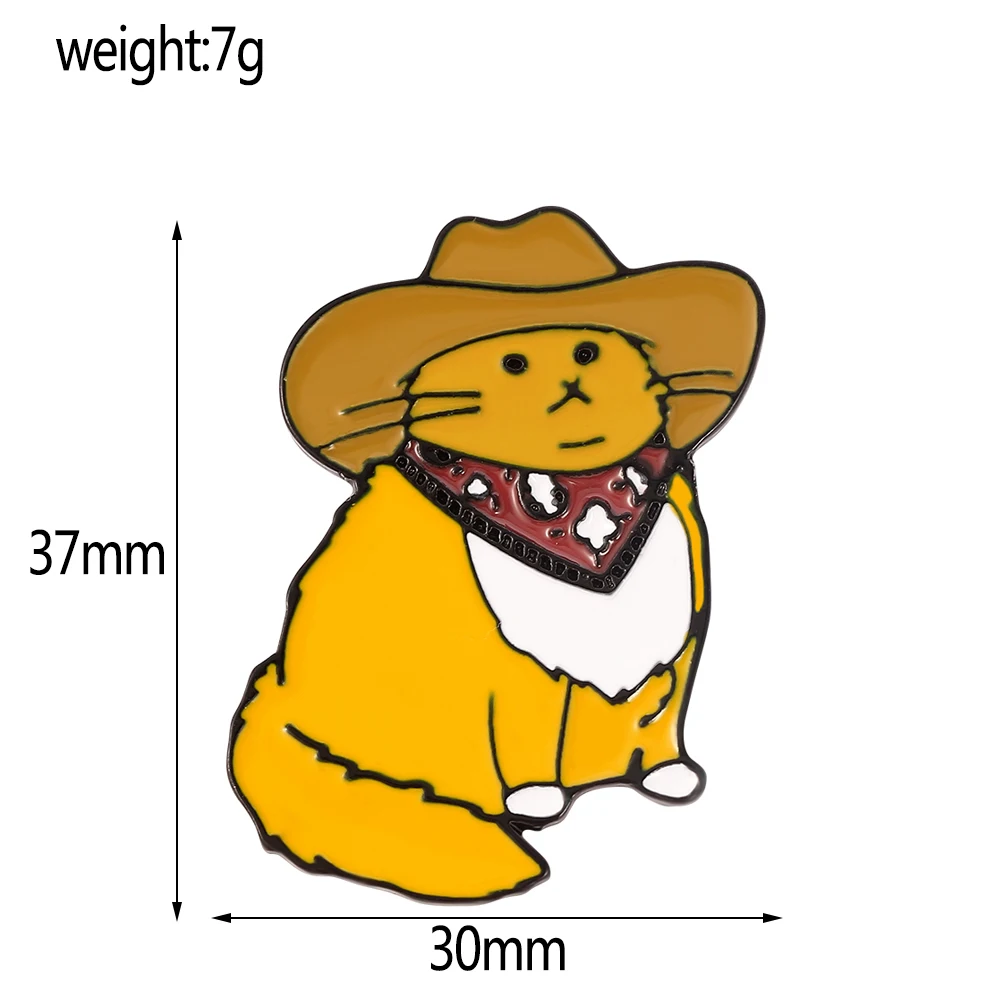Желтая эмалированная ковбойская шляпа в западном стиле для мужчин и